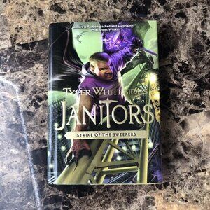 Janitors Book 4 Strike Of The Sweepers by Tyler Whitesides Hardcover Dust Jacket